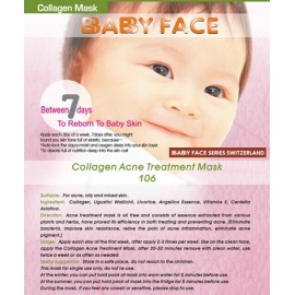 BABY FACE Collagen Acne Treatment Mask 中藥暗瘡消炎骨膠原面膜