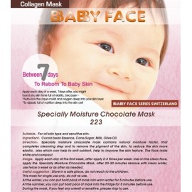 BABY FACE Specially Moisture Chocolate Mask 朱古力特效滋潤面膜